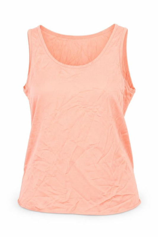 Marks & Spencer Womens Pink Polyester Camisole Blouse Size 12 Scoop Neck