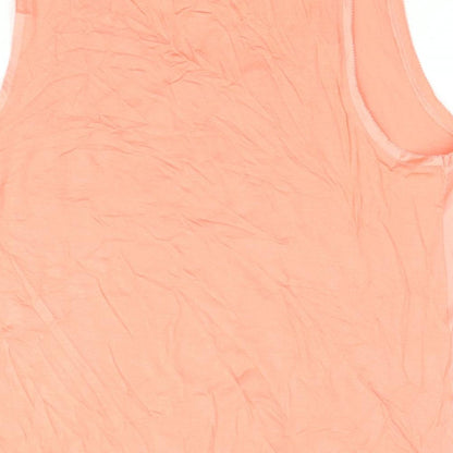 Womens UK Size 12 Marks and Spencer Pink Camisole Blouse