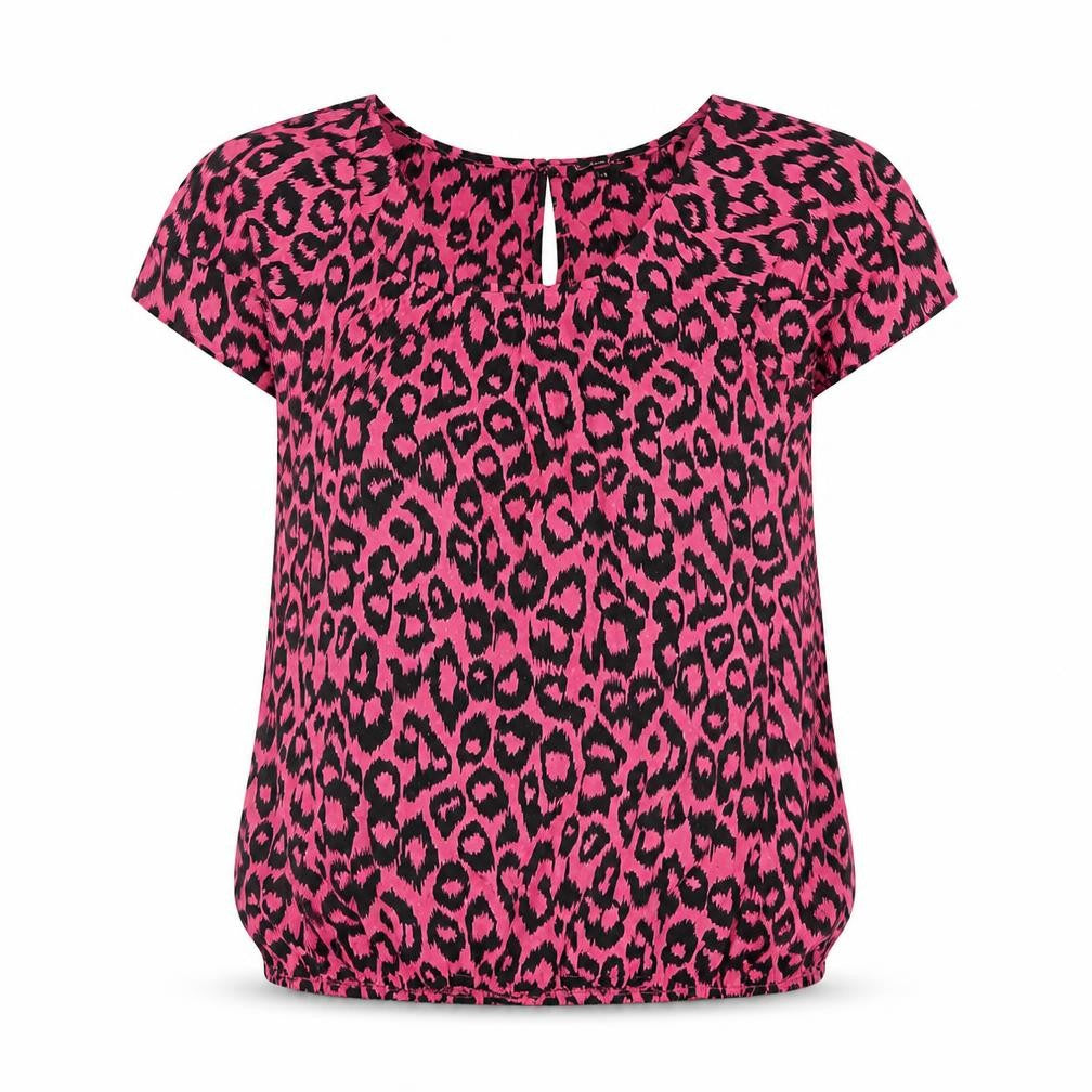 Womens UK Size 14 River Island Pink Basic Blouse