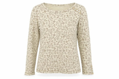 Womens UK Size S M&Co Beige Basic T-Shirt