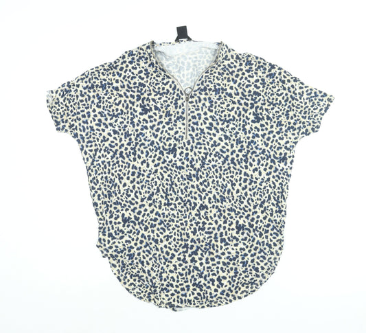 Womens UK Size S Lindex Multicoloured Basic Blouse