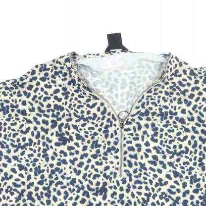 Womens UK Size S Lindex Multicoloured Basic Blouse