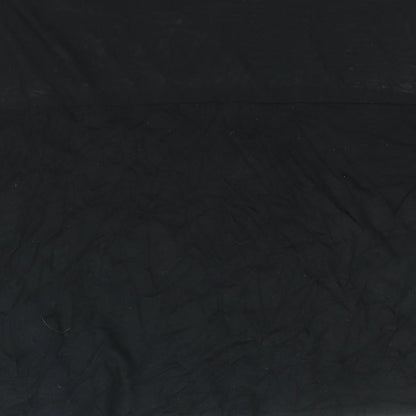 Womens UK Size M Divided by H&M Black Cropped Blouse