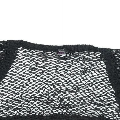 Womens UK Size M NEXT Black Shrug Jumper