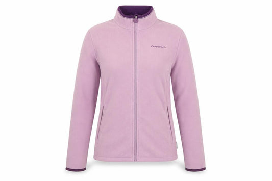 Womens UK Size 14 Quechua Purple Full Zip Jumper