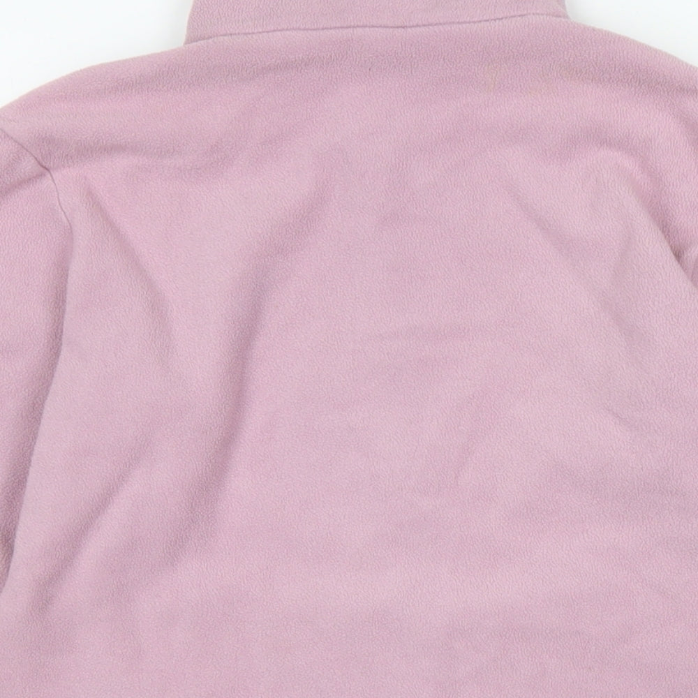 Womens UK Size 14 Quechua Purple Full Zip Jumper