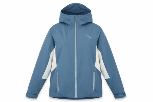 Aquadry Womens Blue Rain Coat Jacket Size 20 Zip