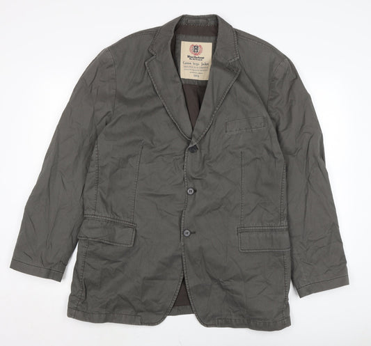 Mens UK Size XL Marks and Spencer Grey Jacket