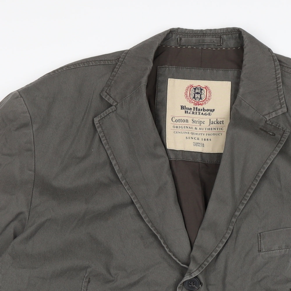 Mens UK Size XL Marks and Spencer Grey Jacket