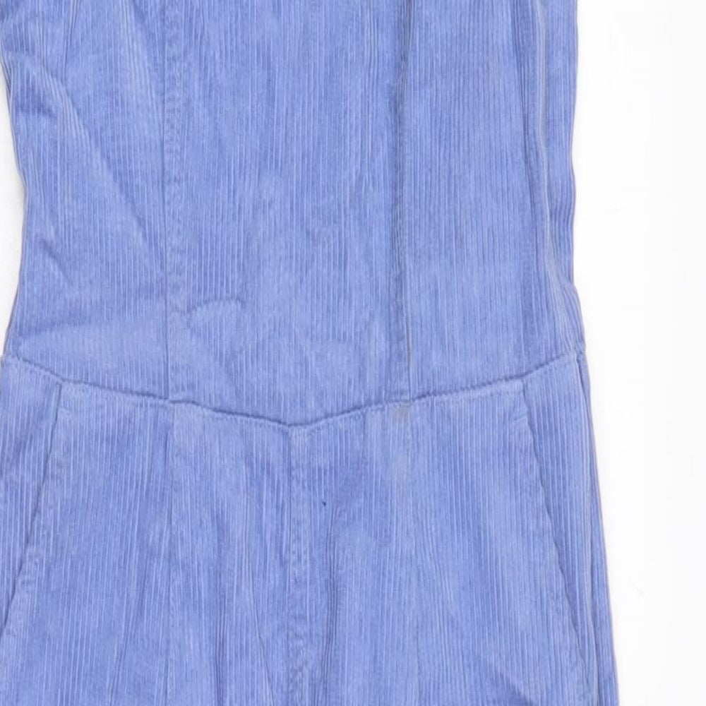 Womens UK Size 8 ASOS One-Piece Blue Dungaree