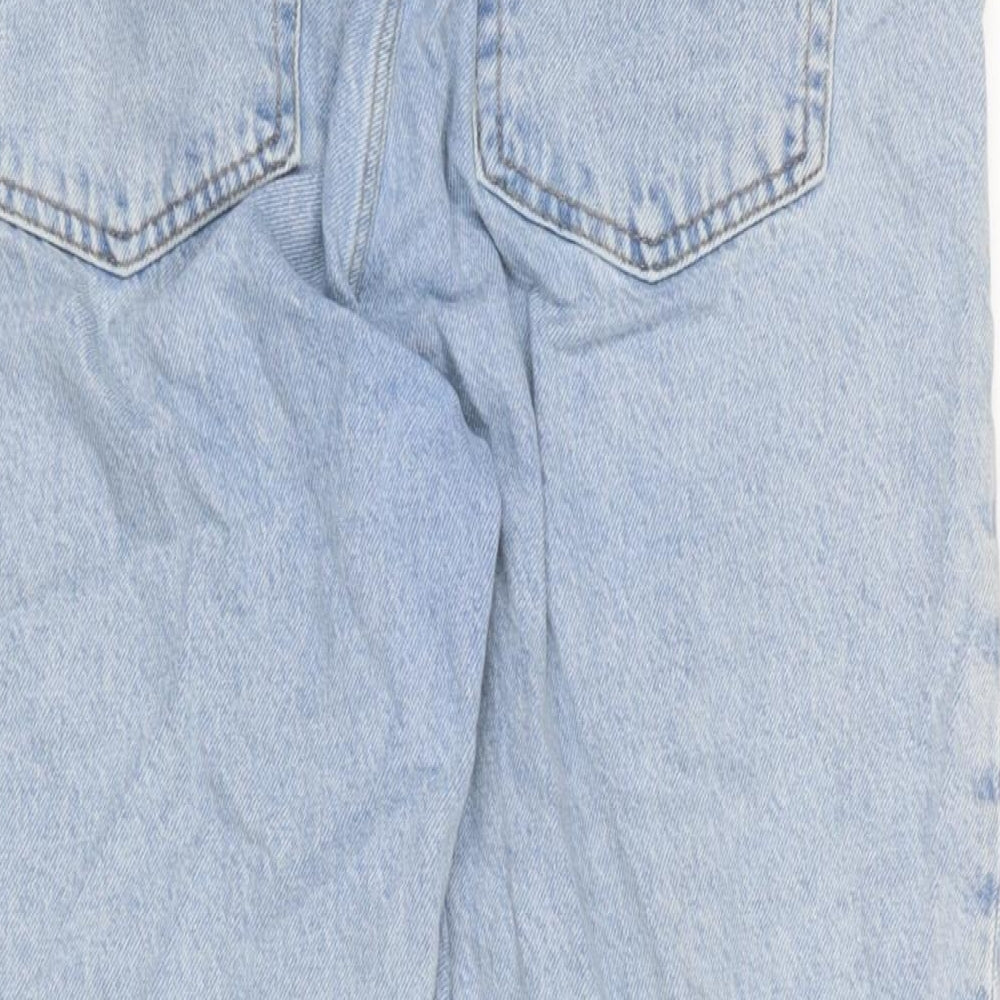 Womens UK Size 12 H&M Regular Fit Straight Blue Jeans