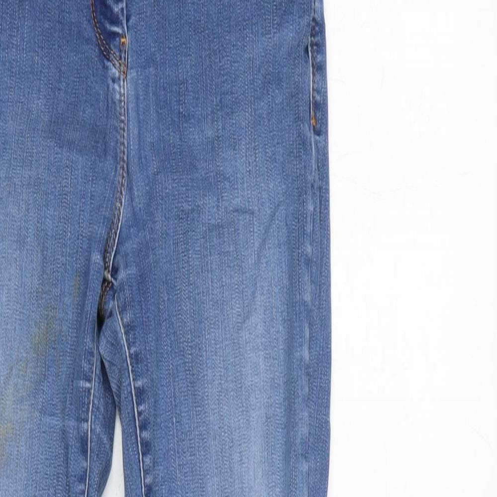 Womens UK Size 8 Marks and Spencer Regular Fit Skinny Blue Jeans