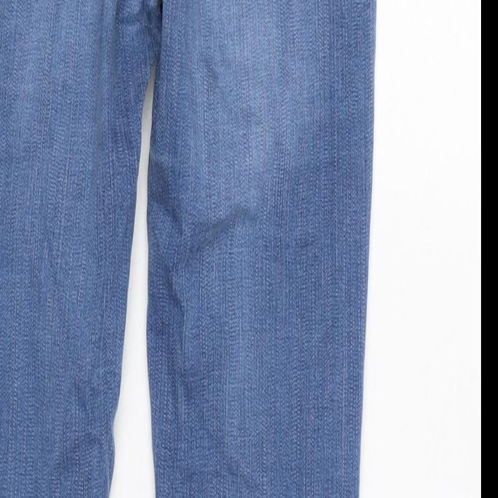 Womens UK Size 8 Marks and Spencer Regular Fit Skinny Blue Jeans