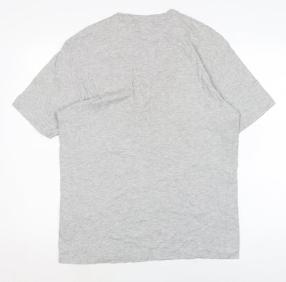 Mens UK Size M H&M Grey  T-Shirt