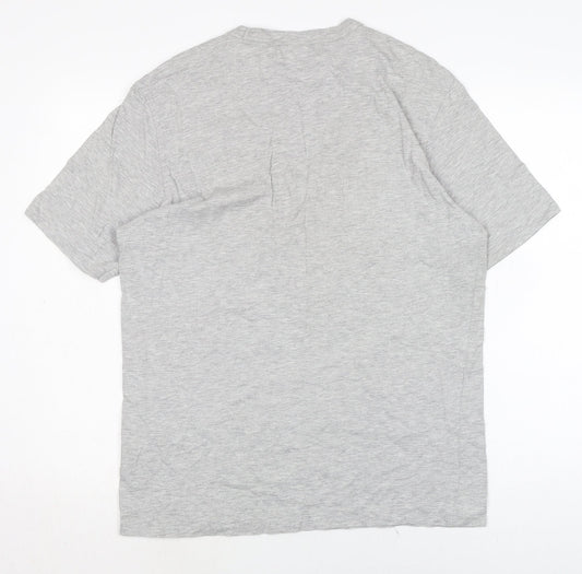 Mens UK Size M H&M Grey  T-Shirt