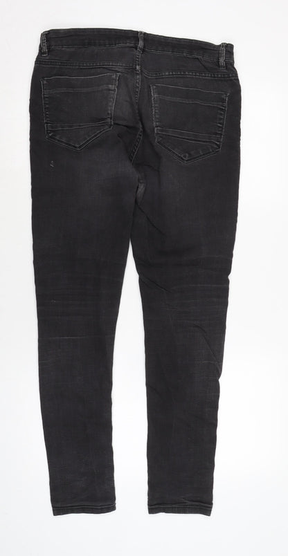 Mens UK Size 30 in Peacocks Regular Fit Tapered Blue Jeans