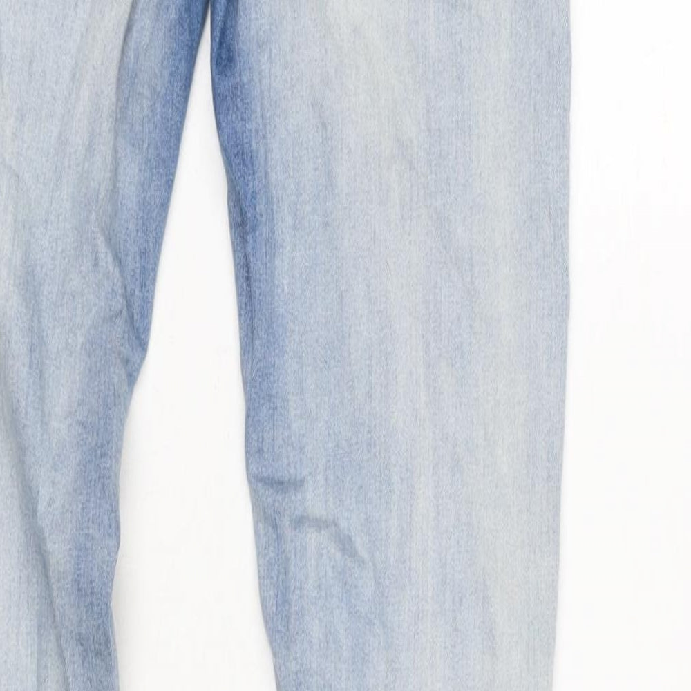 Mens UK Size 26 in Topman Regular Fit Skinny Blue Jeans