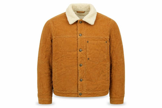 Mens UK Size S Topman Brown Biker Coat