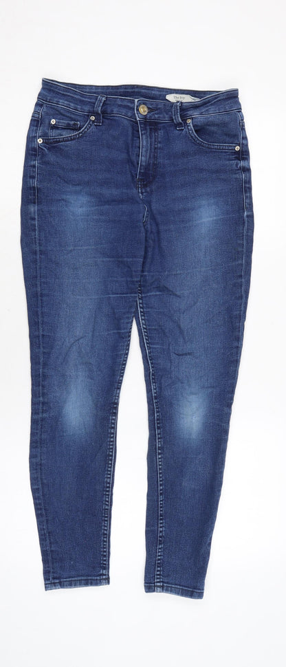 Womens UK Size 10 Marks and Spencer Regular Fit Skinny Blue Jeans