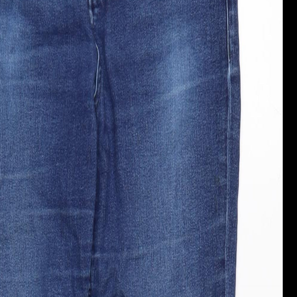 Womens UK Size 10 Marks and Spencer Regular Fit Skinny Blue Jeans