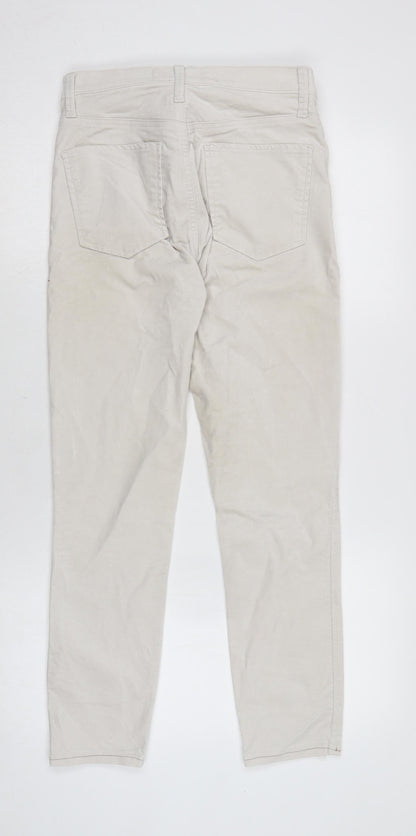Womens UK Size 8 Gap Regular Fit  Ivory Trousers
