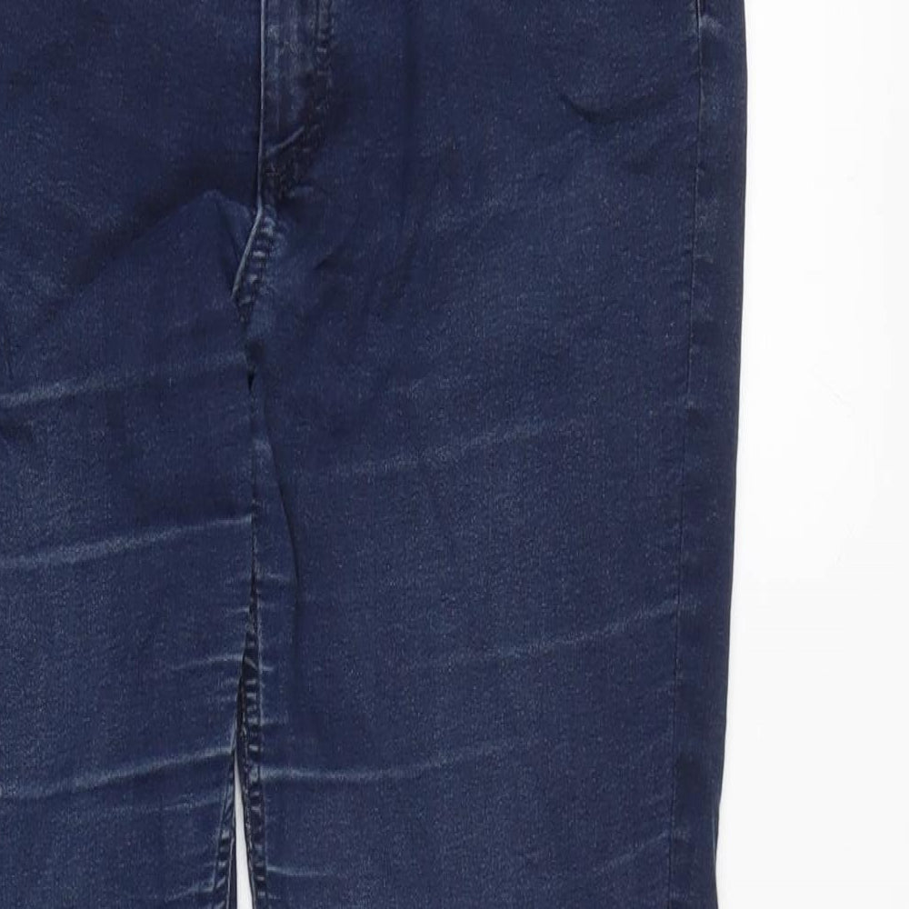 Womens UK Size 10 Marks and Spencer Regular Fit Skinny Blue Jeans
