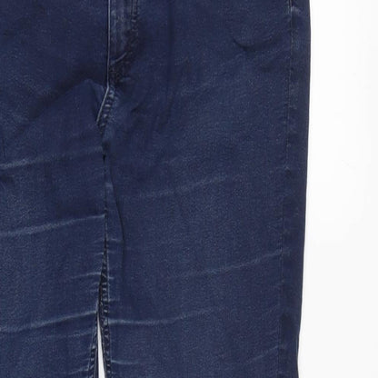 Womens UK Size 10 Marks and Spencer Regular Fit Skinny Blue Jeans