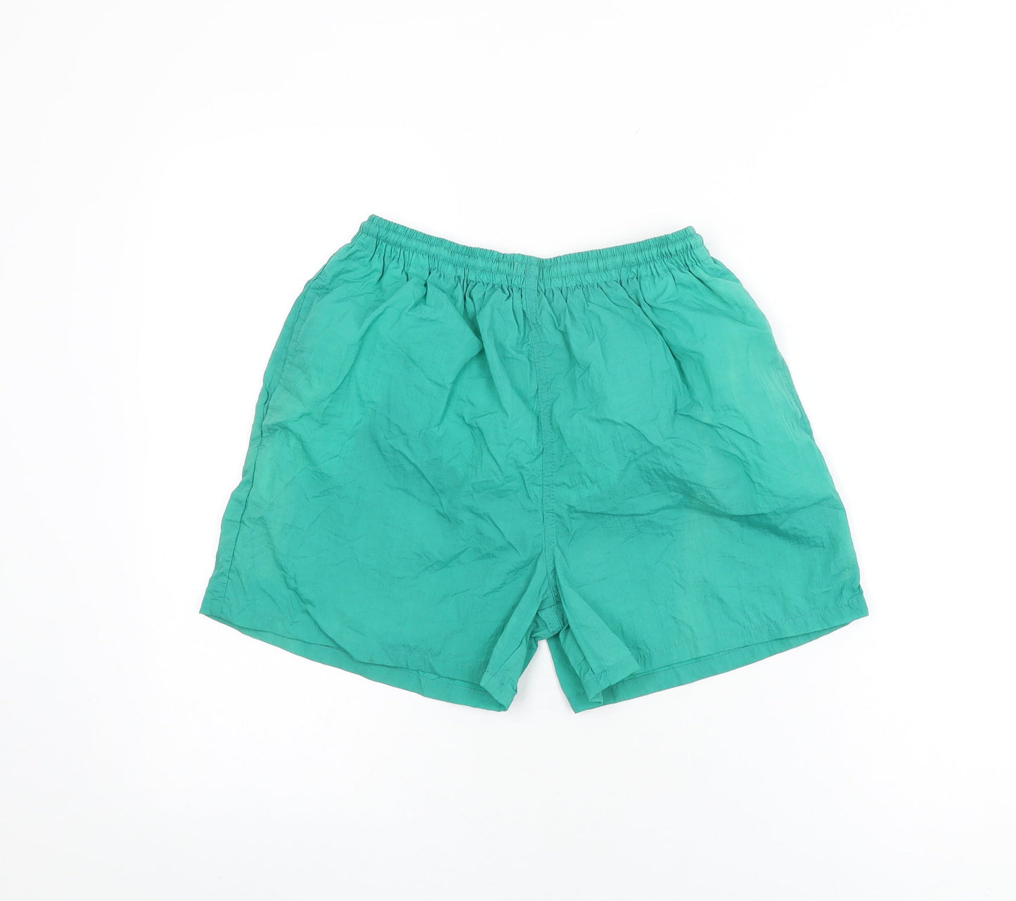 Coconut Joe Boys Green Nylon Bermuda Shorts Size M Regular - Swim Short