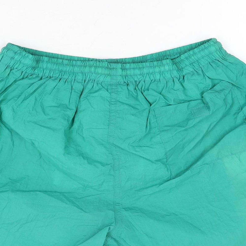 Coconut Joe Boys Green Nylon Bermuda Shorts Size M Regular - Swim Short