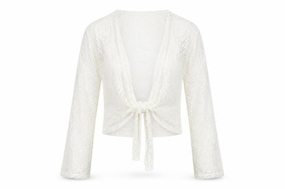Zuppe Womens White Geometric Nylon Basic T-Shirt Size S V-Neck