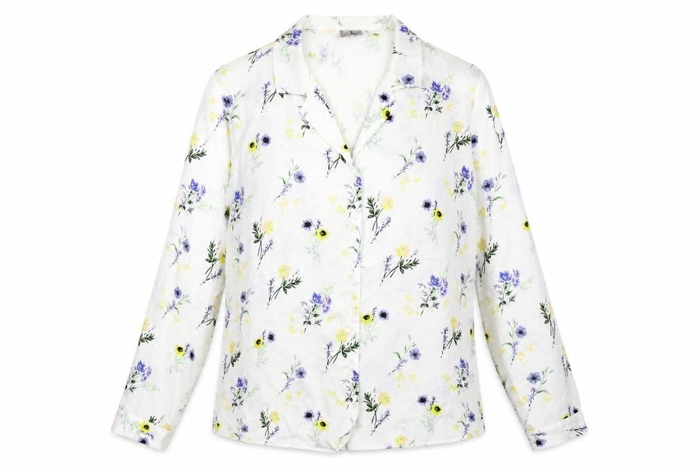 Womens UK Size 12 ASOS White Basic Button-Up