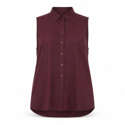 Womens UK Size 12 New Look Purple Basic Button-Up
