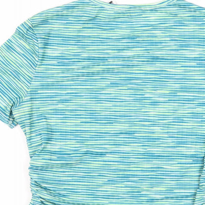 Womens UK Size 12 ASOS Green Cropped T-Shirt
