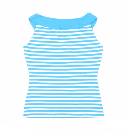 Womens UK Size 12 SAVIDA Blue Basic Tank