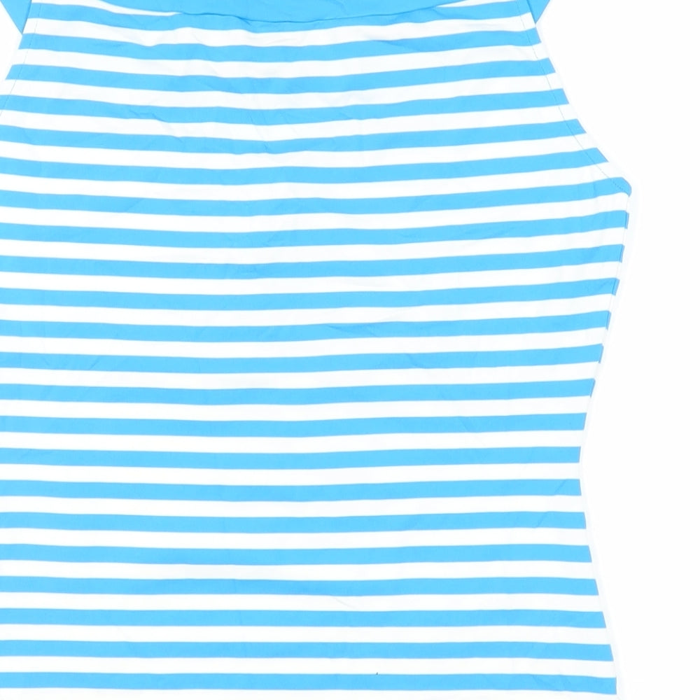 Womens UK Size 12 SAVIDA Blue Basic Tank