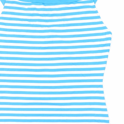 Womens UK Size 12 SAVIDA Blue Basic Tank
