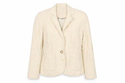 Womens UK Size 10 Per Una Beige Jacket