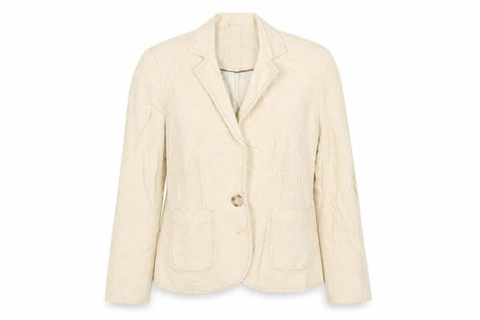 Womens UK Size 10 Per Una Beige Jacket