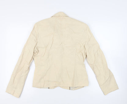 Womens UK Size 10 Per Una Beige Jacket