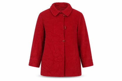 Womens UK Size 20 EWM Red Pea Coat