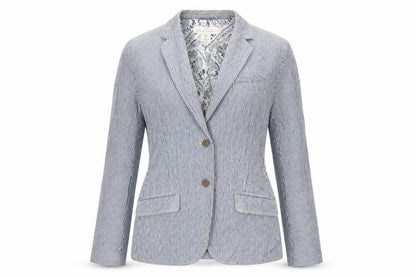Womens UK Size 10 H&M Blue Jacket