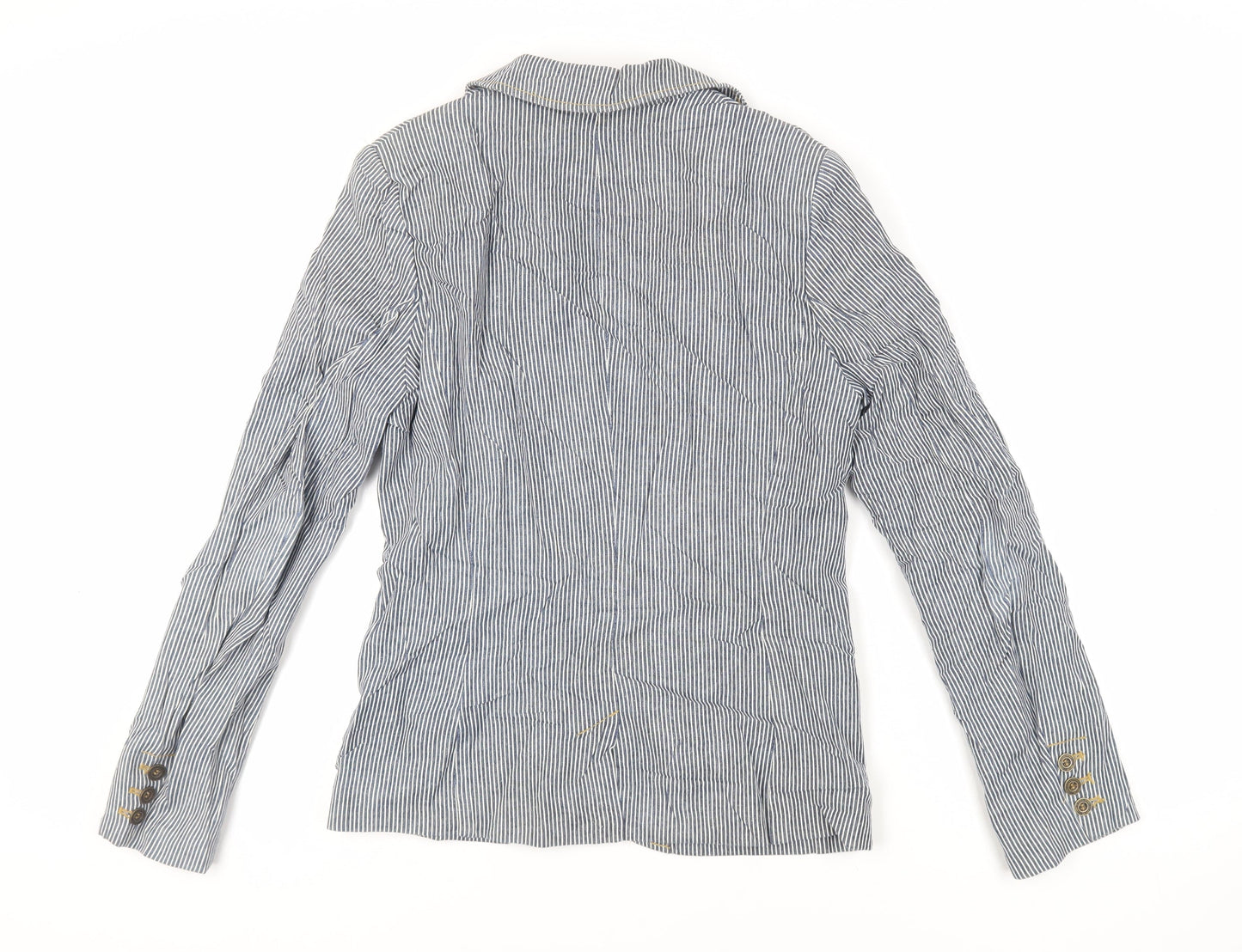 Womens UK Size 10 H&M Blue Jacket