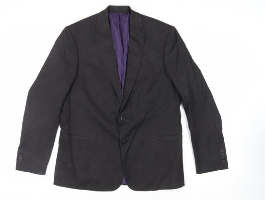 Mens UK Size 44 Marks and Spencer Regular Black Suit Jacket