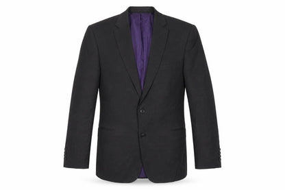 Marks & Spencer Mens Black Polyester Jacket Suit Jacket Size 44 Regular