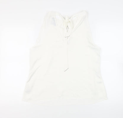 Womens UK Size 16 Dorothy Perkins White Basic Blouse