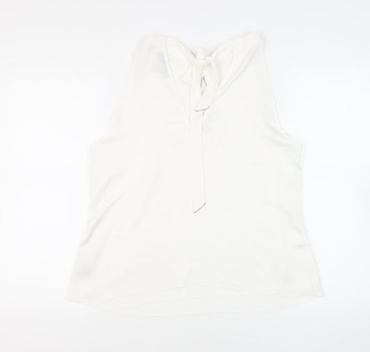 Womens UK Size 16 Dorothy Perkins White Basic Blouse
