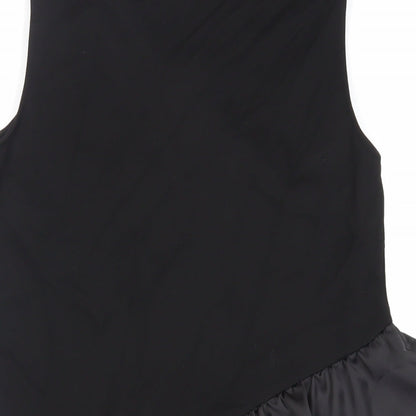 Womens UK Size 8 Warehouse Black Basic Tank