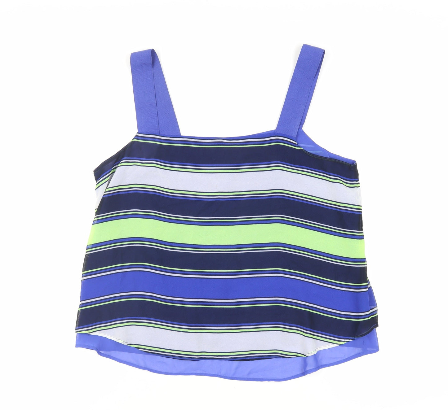 Womens UK Size 14 NEXT Blue Basic Tank
