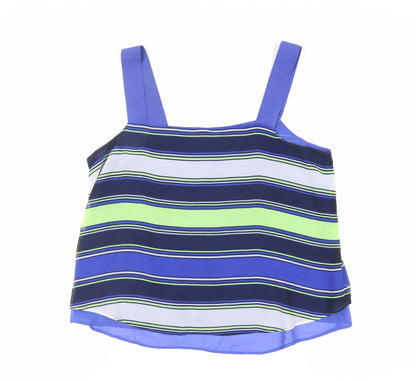 Womens UK Size 14 NEXT Blue Basic Tank