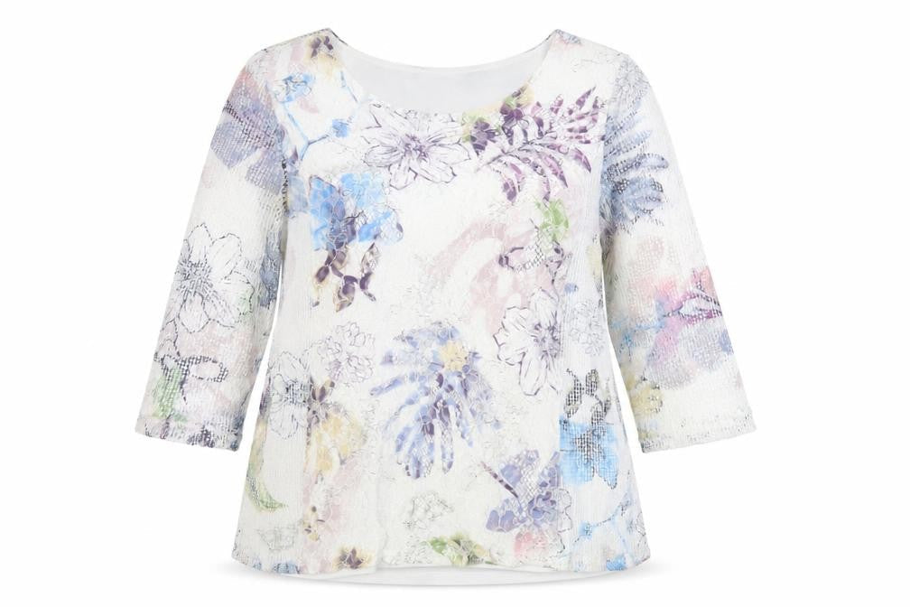 Womens UK Size L Anna Rose White Basic Blouse